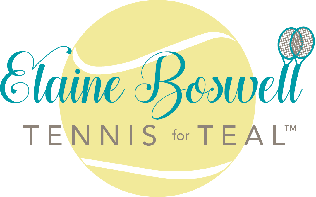 Elaine Boswell Tennis For Teal